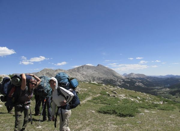 Incoming students at Wyoming Catholic College in Lander, Wyoming, are required to take a three-week wilderness trek that challenges them both body and soul. Credit: Photo courtesy of Aeja DeKuiper