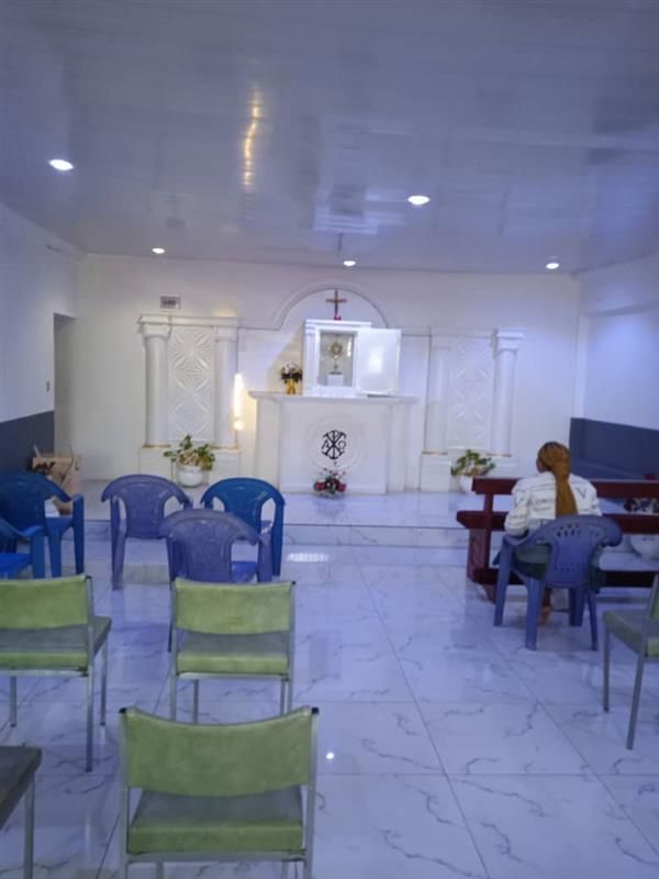 St. John the Baptist Adoration Chapel, Fonchas Street, Bamenda, Cameroon. Credit: Ayuni Emmanuel