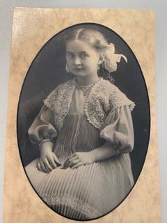 Childhood photo of Sister Annella Zervas, OSB. Photo courtesy of Joanne Zervas