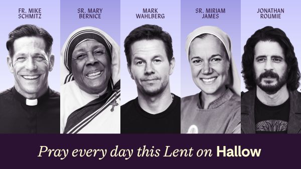 "He Leadeth Me" Hallow Pray40 Challenge. Hallow