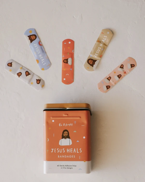 The Jesus heals bandages from Be A Heart. Credit: Be A Heart