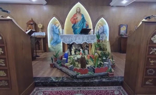 Sacred Heart of Jesus Maronite Church, Aleppo, on Dec. 15, 2024. Credit: ACI MENA