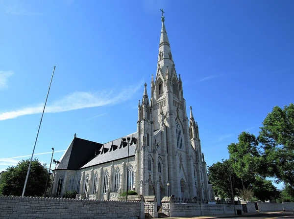St. Alphonsus Liguori "Rock" Catholic Church in St. Louis. Credit: Farragutful via Creative Commons Attribution-Share Alike 4.0 International/Wikimedia Commons