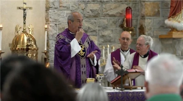 More than 200 Deaf Catholics from across the United States gathered in Maryland for a Eucharistic congress on April 4–6, 2025, held at the National Shrine of St. Elizabeth Ann Seton in Emmitsburg, Maryland. Credit: EWTN News Nightly