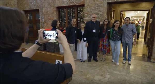 More than 200 Deaf Catholics from across the United States gathered in Maryland for a Eucharistic congress on April 4–6, 2025, held at the National Shrine of St. Elizabeth Ann Seton in Emmitsburg, Maryland. Credit: EWTN News Nightly