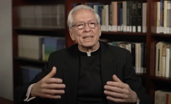 Monsignor Thomas Guarino is Catholic theological co-chair of Evangelicals and Catholics Together. Credit: Courtesy of Seton Hall University/Screenshot