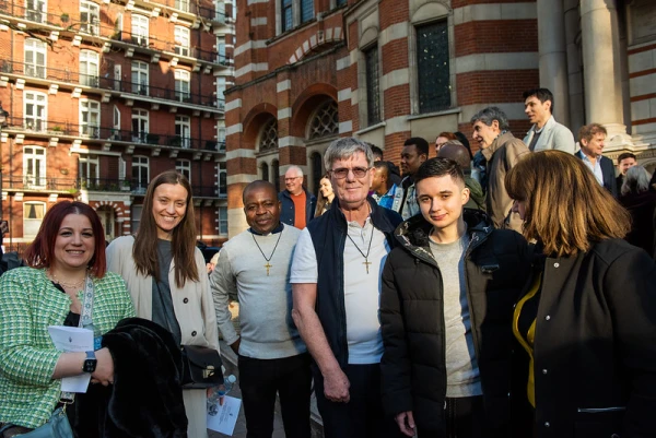 Many candidates and catechumens say they are inspired to join the Catholic faith by social media and online U.S.-based evangelists and apologists such as Bishop Robert Barron and Father Mike Schmitz. More than 500 candidates and catechumens were welcomed at the Rite of Election in the Diocese of Westminster, England, on March 8, 2025. Credit: Dioese of Westminster