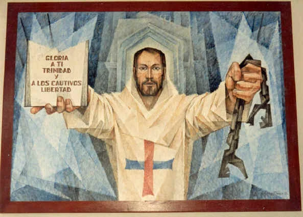 St. John of Matha, founder of the Order of the Most Holy Trinity and of the Captives. Credit: Pedro Huerta Nuño, Public domain, via Wikimedia Commons