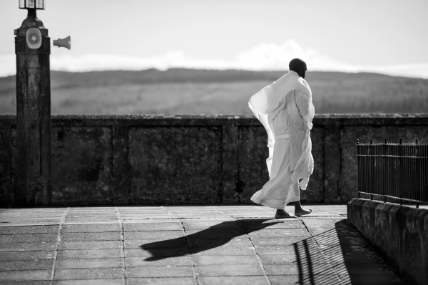 Lough Derg is renowned among the faithful in Ireland for its physically grueling but spiritually uplifting three-day pilgrimage in which pilgrms walk barefoot, fast, and pray. Credit: Michel Petillo/Lough Derg