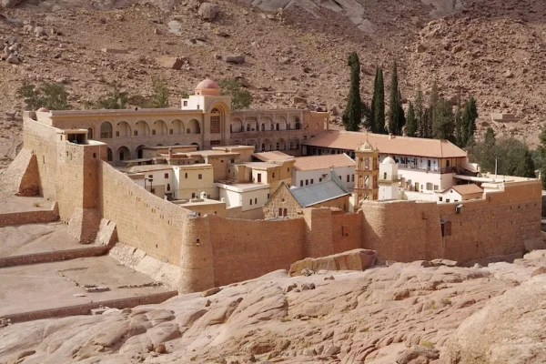 St. Catherine’s Monastery in the Sinai Peninsula, Egypt. Credit: Harmony Video Production/Shutterstock