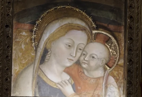 The icon of Our Lady of Good Counsel. Credit: Vaticano/EWTN