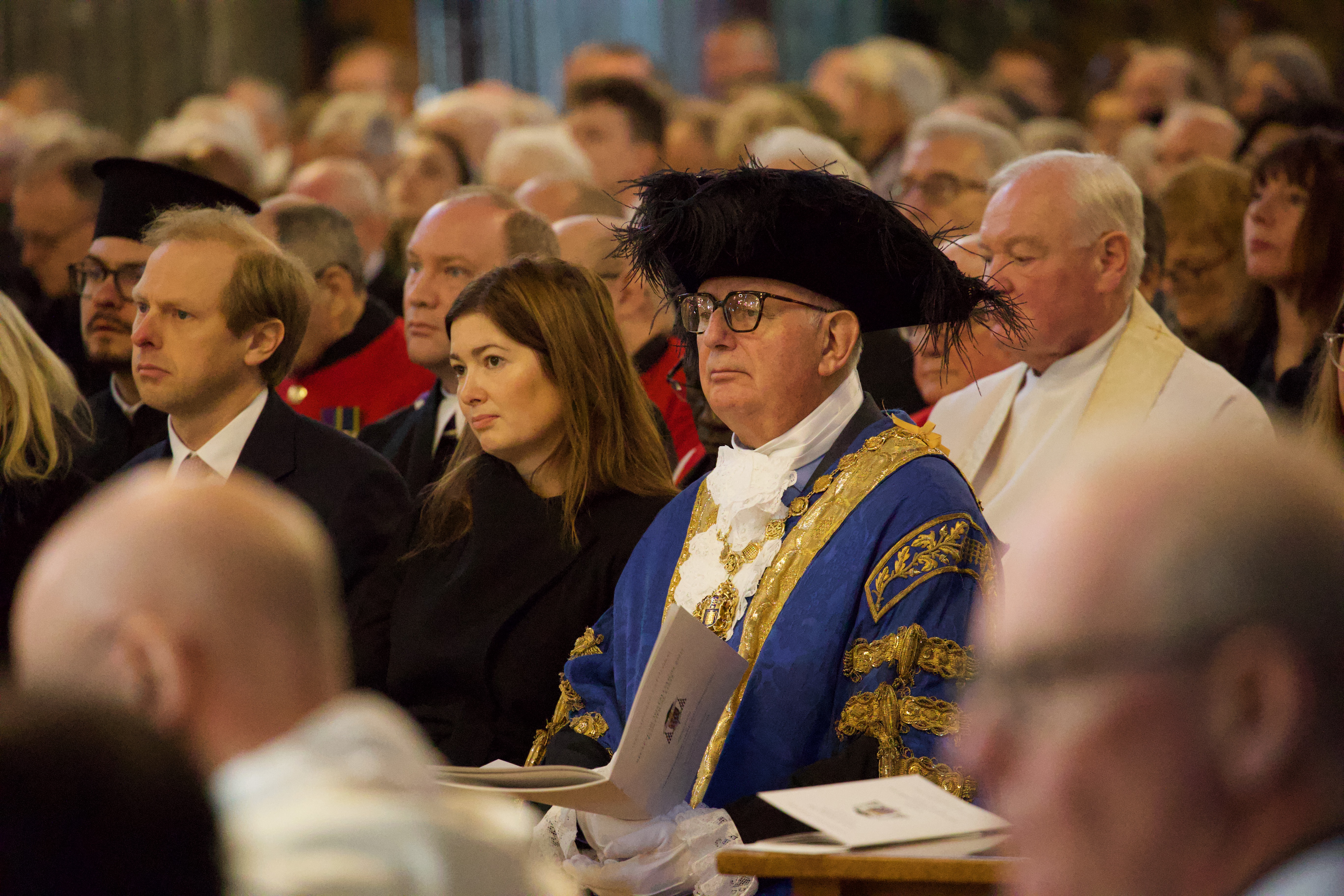 Dignitaries gather at Archbishop Richard Moth's installation Mass at Westminster Cathedral in London, Saturday, Feb. 14, 2026 | Credit: Edward Pentin