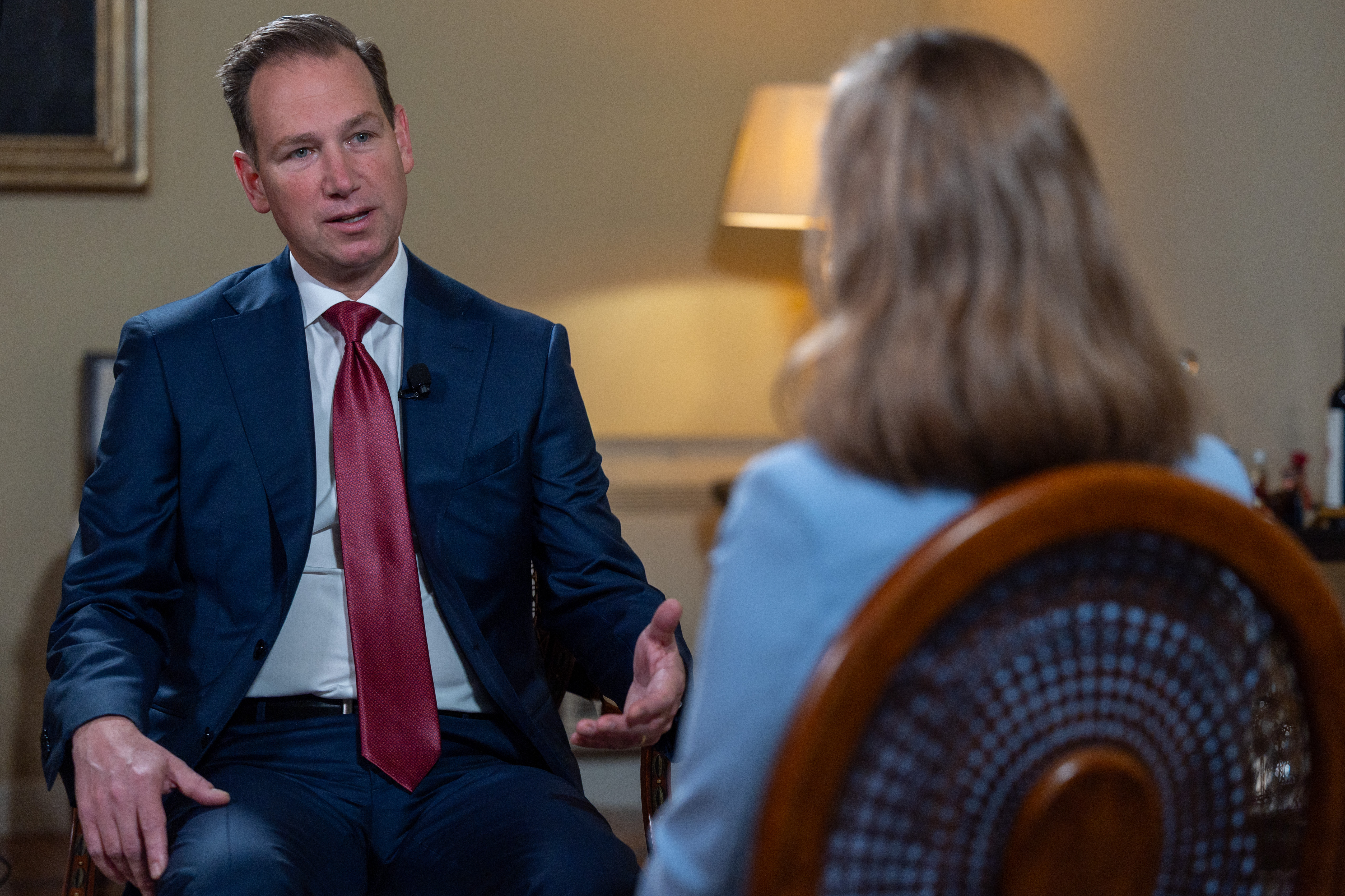 U.S. Ambassador to the Holy See Brian Burch speaks with EWTN News at his residence in Rome on Feb. 26, 2026. | Credit: Daniel Ibanez/EWTN News