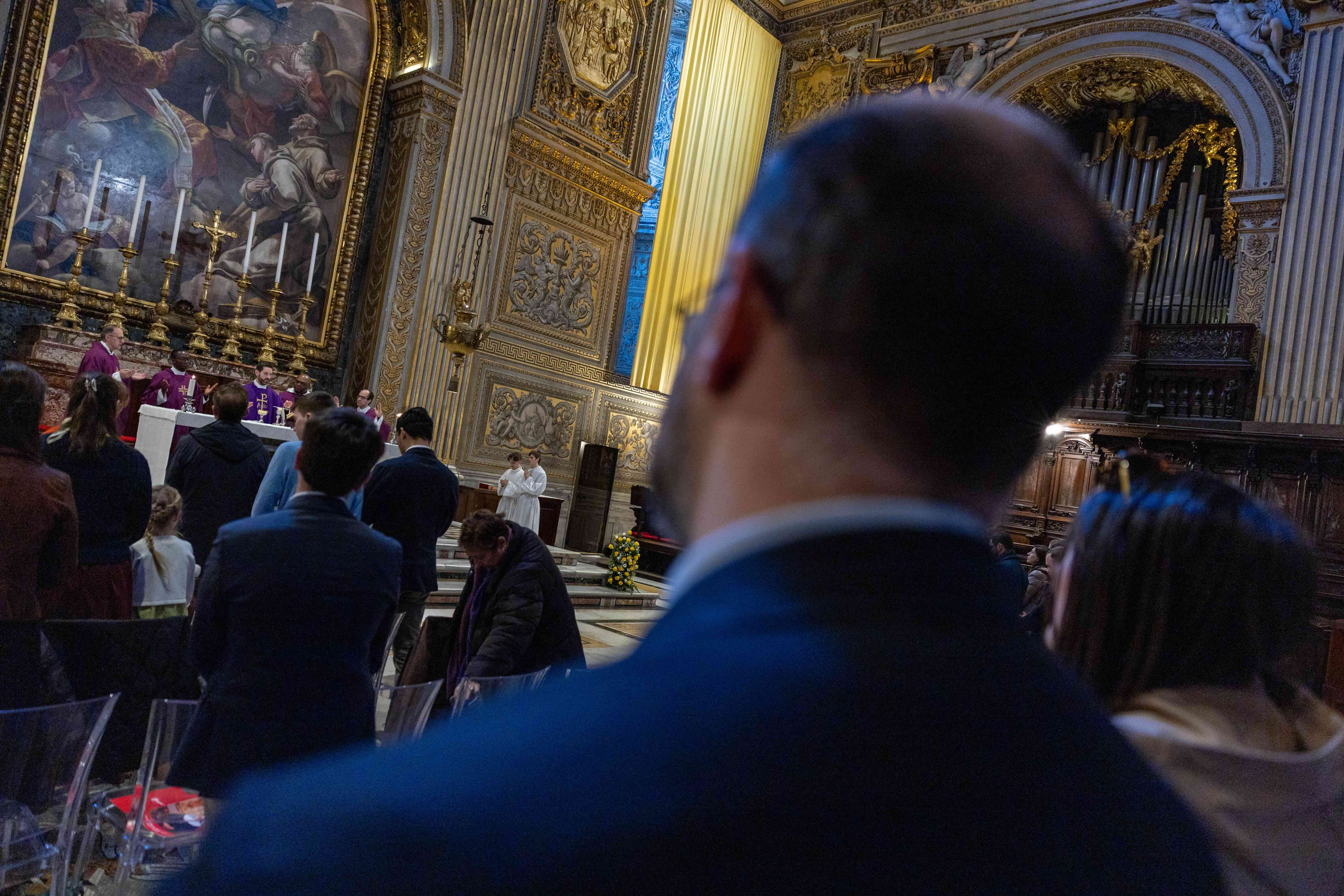 Attendees at the memorial Mass for Mother Angelica at the Vatican on March 27, 2026. | Credit: Daniel Ibáñez/EWTN News
