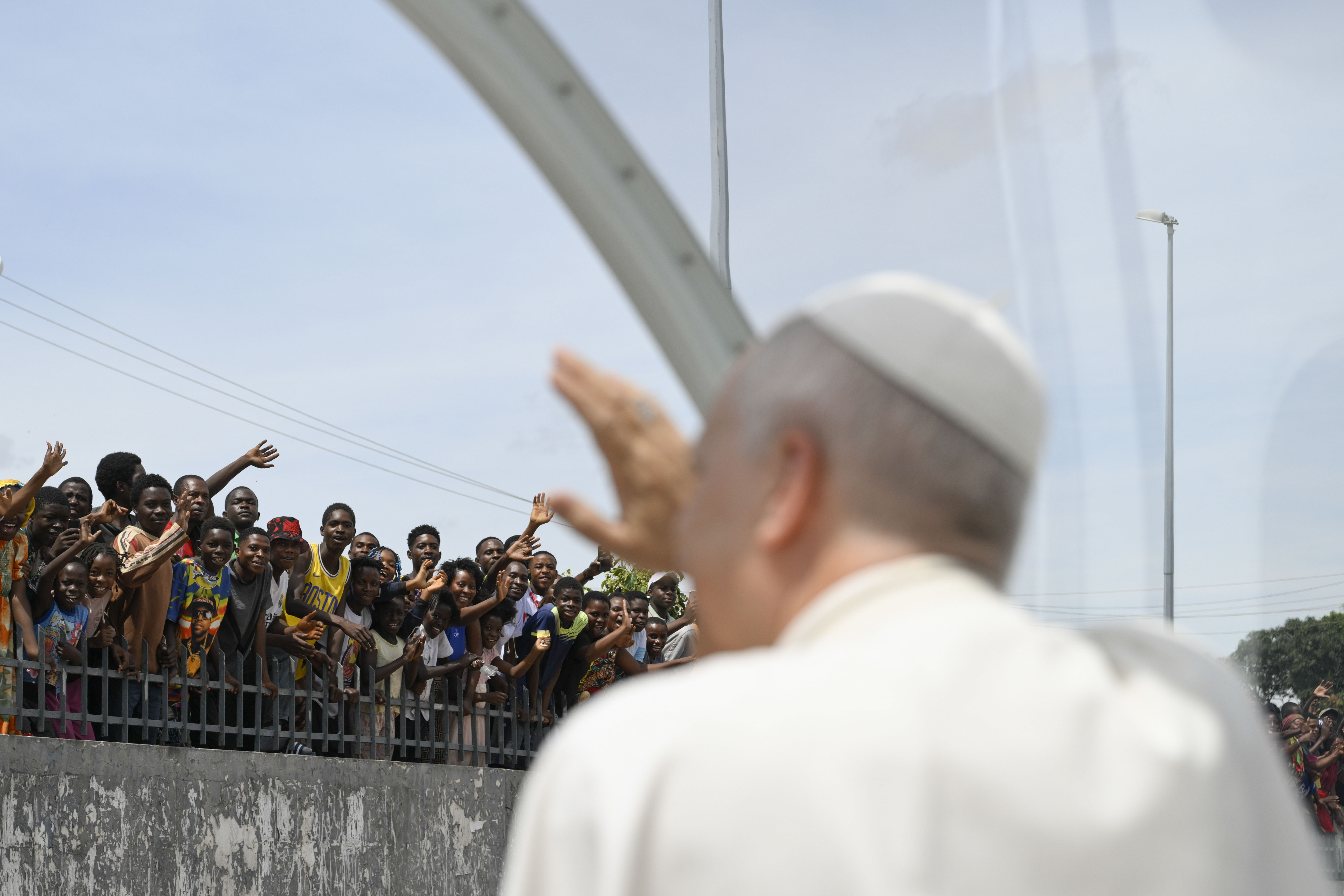 Pope Leo XIV celebrates Mass in Saurimo, Angola, on April 20, 2026. | Credit: Vatican Media