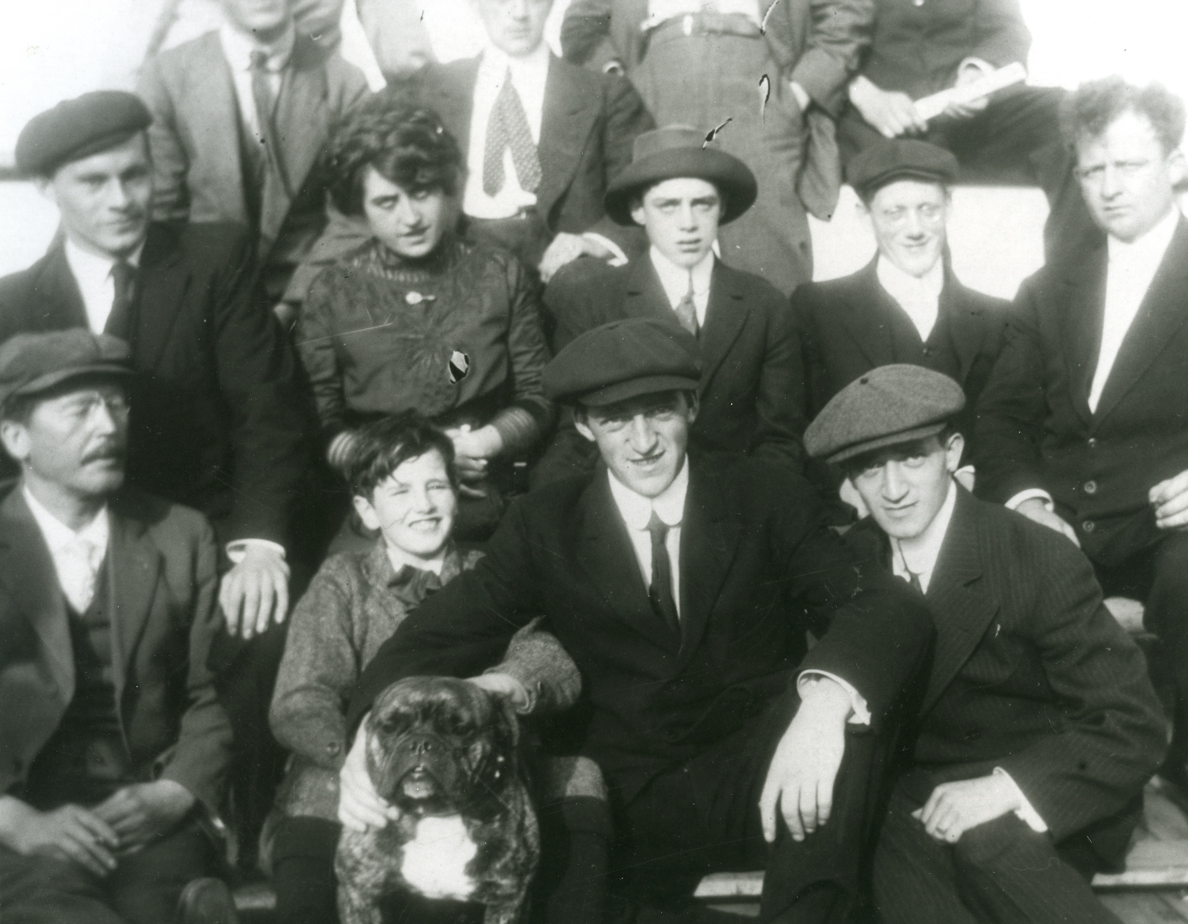 Father Edward J. Flanagan arriving to Ellis Island in 1904. Photo courtesy of Boys Town.