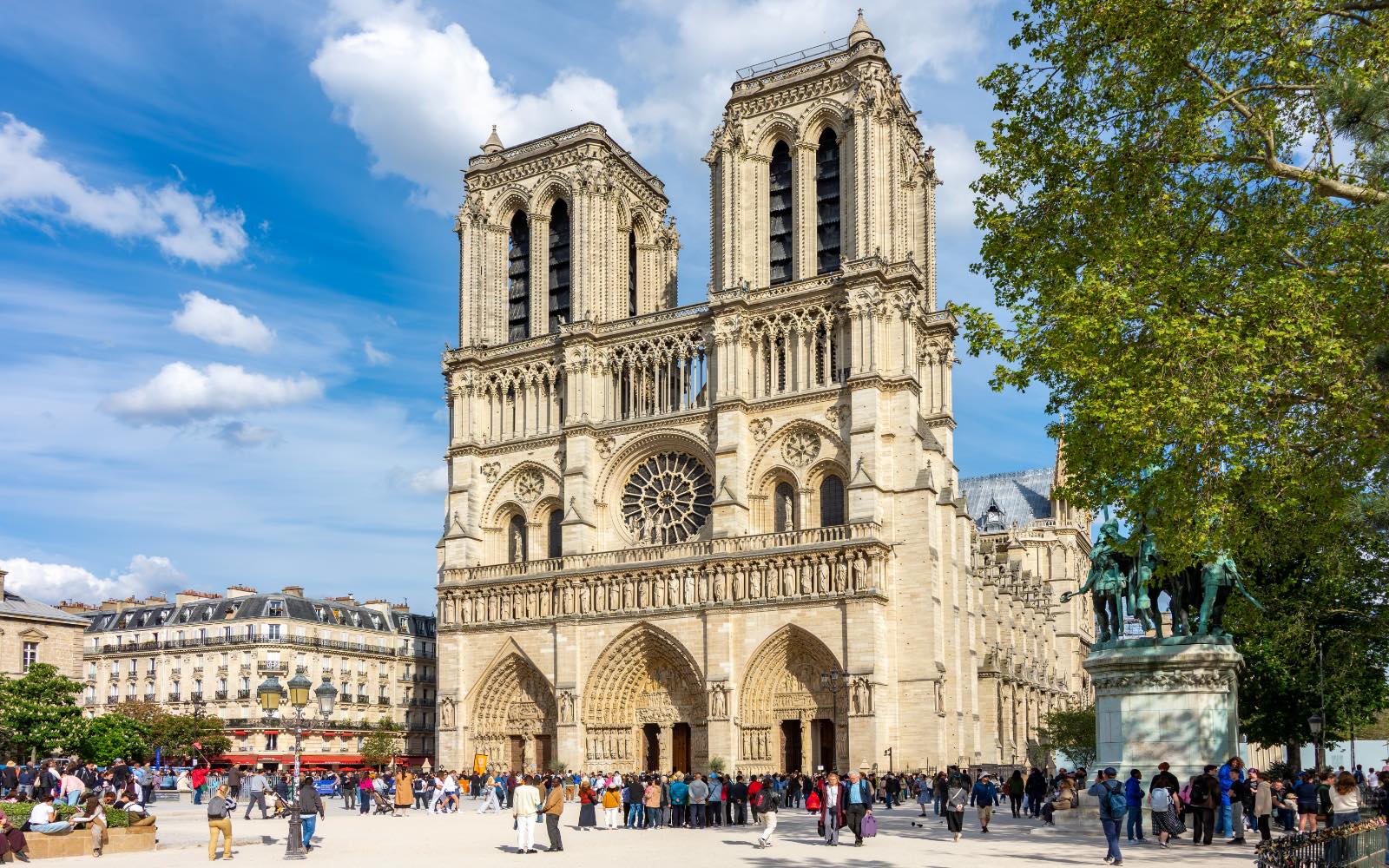 Notre-Dame Cathedral in Paris. | Credit: Mistervlad/Shutterstock