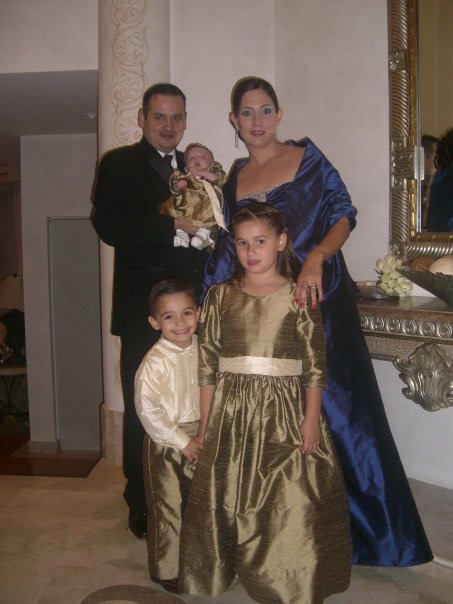 José Ignacio and Claudia Celis with their young children. | Credit: Photo courtesy of José Ignacio and Claudia Celis