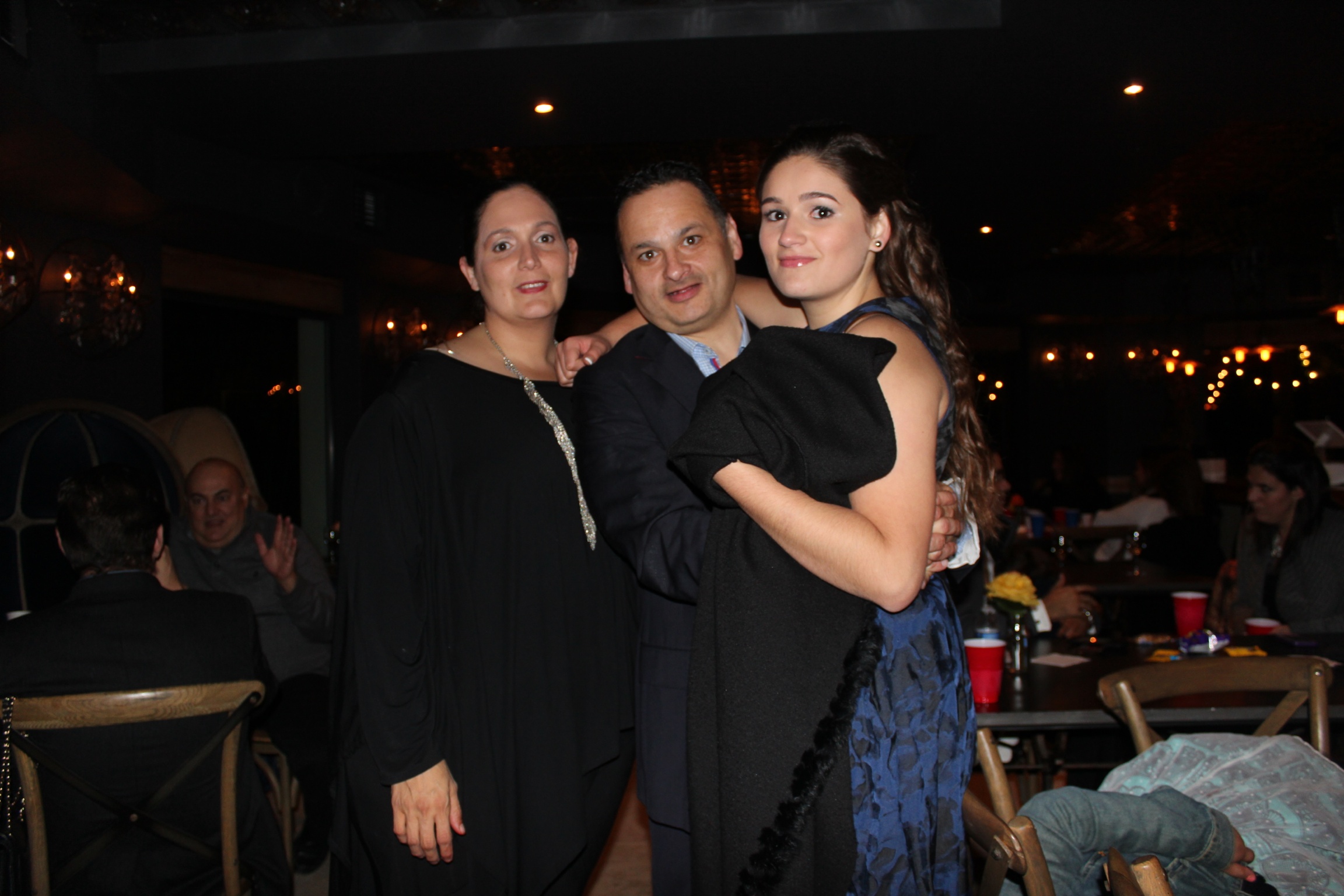 José Ignacio Celis, Claudia, and their daughter. | Credit: Photo courtesy of José Ignacio and Claudia Celis