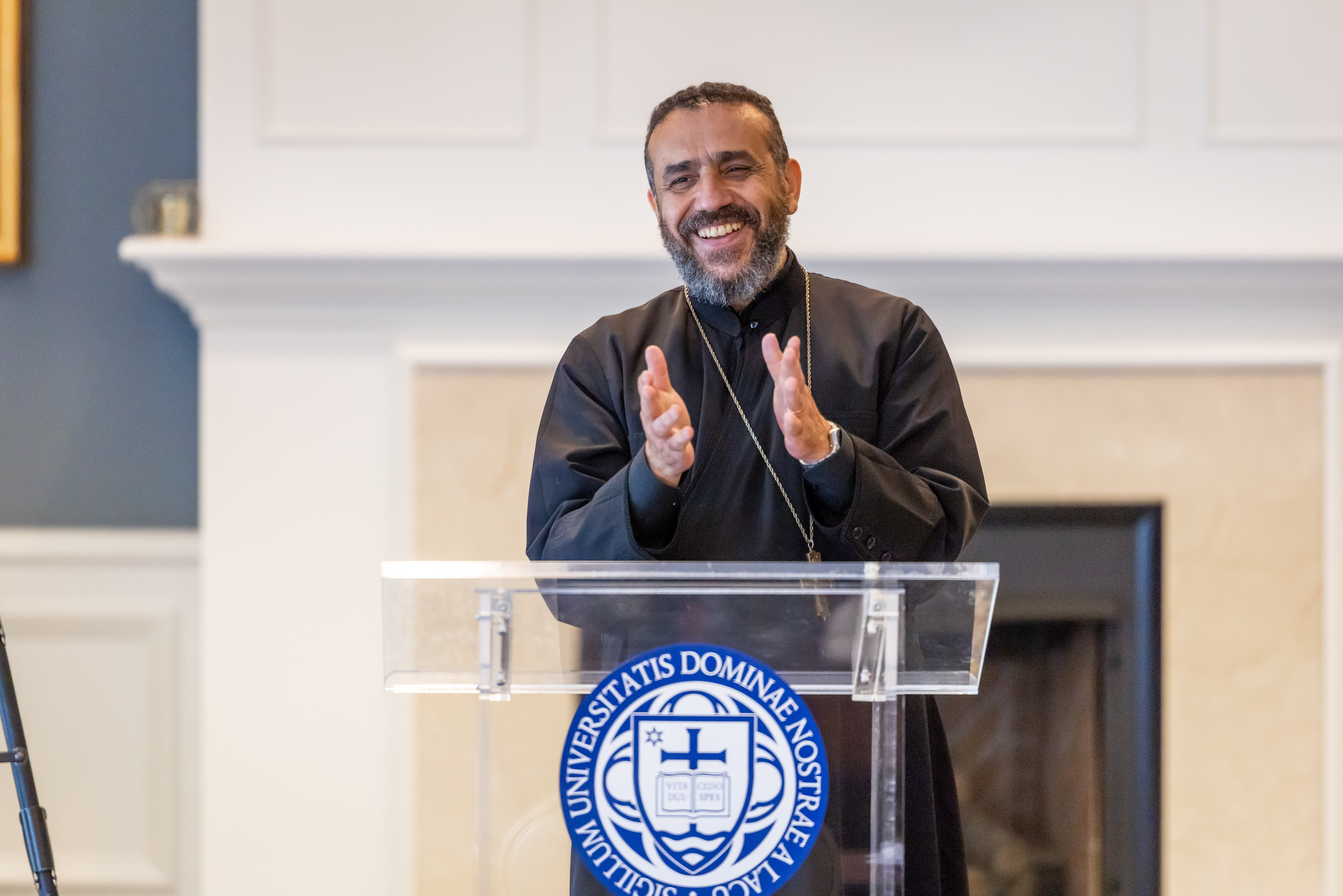 Father Khaled Anatolios, who has served as a professor of theology at Notre Dame since 2015, was appointed to the International Theological Commission in October 2026. | Credit: Photo courtesy of Father Khaled Anatolios