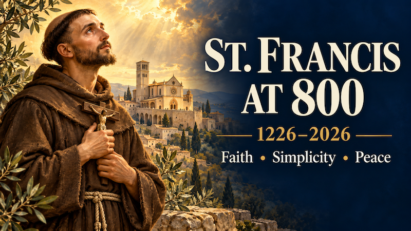 St. Francis at 800: Why His Message Still Matters